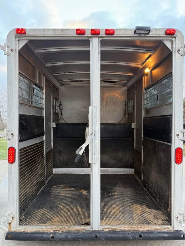 2 horse straight load bumper pull trailer - Image 7