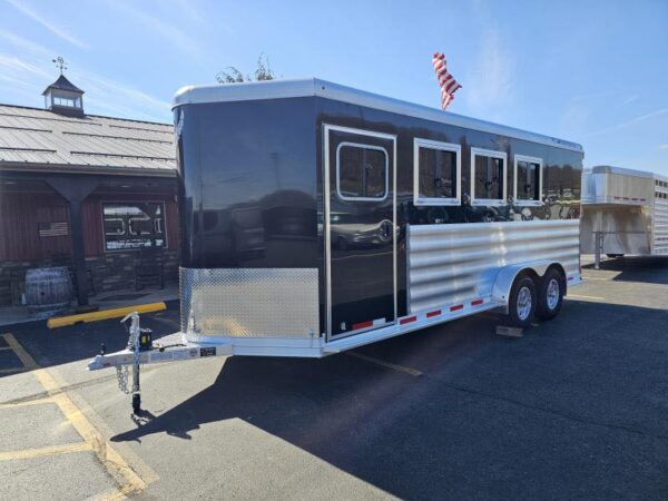 2013 FEATHERLITE 3 HORSE SLANT LOAD HORSE TRAILER EXTRA TALL - 7'-6 "