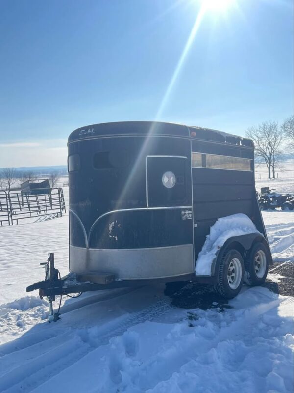 2 horse, stock trailer - Image 4